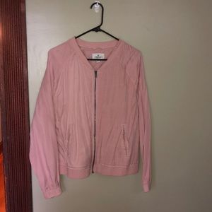 pink bomber jacket